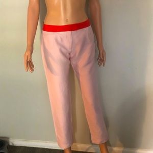 Soft Pink ankle pants..👠👛🍓